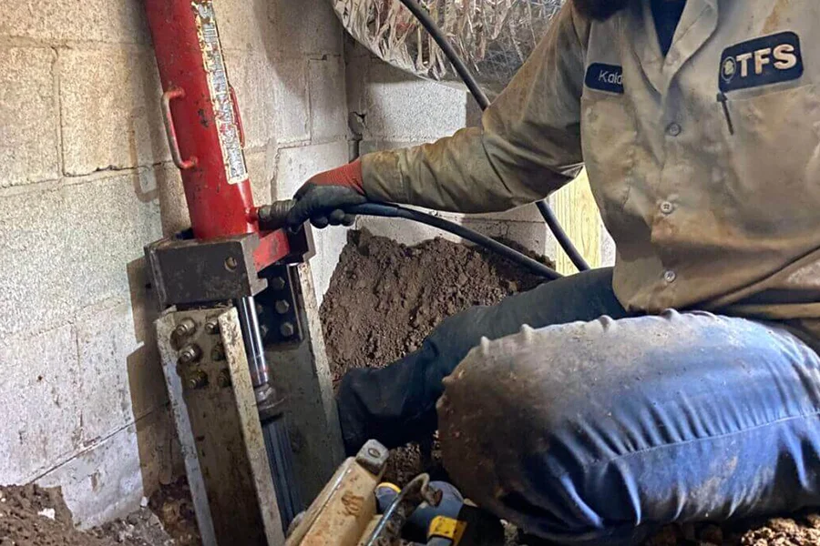 basement wall repair algood
